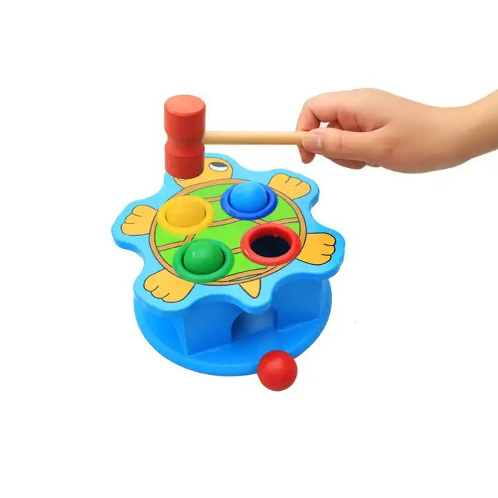 Wooden Animal Hammering Toy – Fun &amp; Educational Montessori Game for Kids