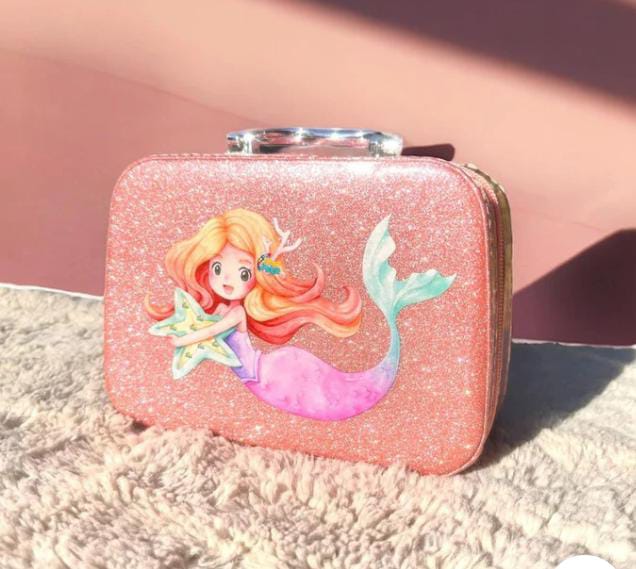 Glittery Mermaid Lunch Box for Kids